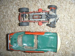 SIM SCALEXTRIC VINTAGE SLOT CAR SUPER SHELLS LOTUS ELITE