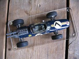 STABO CAR BRABHAM blue F1 1/32 Slot Car , no COX/Monogram/Scalextric/VIP/Carrera