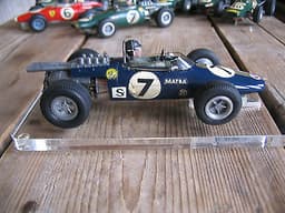 STABO CAR BRABHAM blue F1 1/32 Slot Car , no COX/Monogram/Scalextric/VIP/Carrera