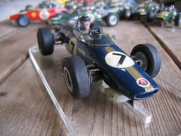 STABO CAR BRABHAM blue F1 1/32 Slot Car , no COX/Monogram/Scalextric/VIP/Carrera