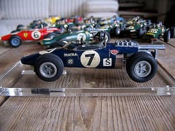 STABO CAR BRABHAM blue F1 1/32 Slot Car , no COX/Monogram/Scalextric/VIP/Carrera