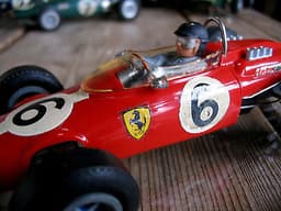 STABO CAR FERRARI  F1 1/32 Slot Car , no COX/Monogram/Scalextric/VIP/Carrera