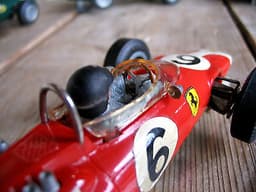 STABO CAR FERRARI  F1 1/32 Slot Car , no COX/Monogram/Scalextric/VIP/Carrera