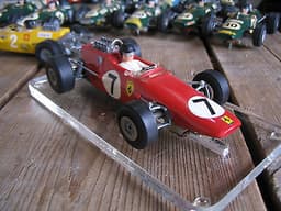 STABO CAR FERRARI  F2  1/32 Slot Car , no COX/Monogram/Scalextric/VIP/Carrera