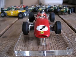 STABO CAR FERRARI  F2  1/32 Slot Car , no COX/Monogram/Scalextric/VIP/Carrera