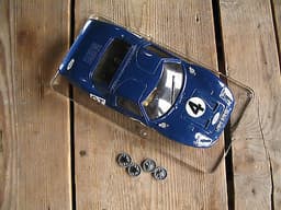 STABO CAR FORD GT 40 1/24 Slot Car , no COX/Monogram/Scalextric 124/Carrera