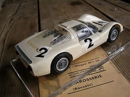 STABO CAR PORSCHE 1/24 Slot Car , no COX/Monogram/Scalextric 124/Carrera
