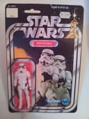 Starwars vintage 12 back stormtrooper original carded sealed n/mint condition