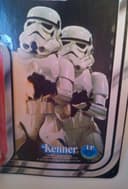 Starwars vintage 12 back stormtrooper original carded sealed n/mint condition
