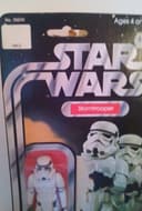 Starwars vintage 12 back stormtrooper original carded sealed n/mint condition