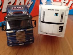 TEKNO DELANEY INTERNATIONAL Scania V8 Irish 1:50 Like WSI,Corgi etc VERY RARE