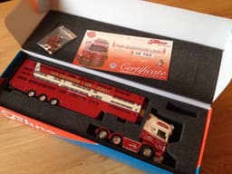 Tekno SCANIA Fred Greenwood Livestock Truck 1.50 - WSI - Corgi Modern Trucks