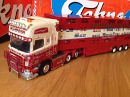Tekno SCANIA Fred Greenwood Livestock Truck 1.50 - WSI - Corgi Modern Trucks