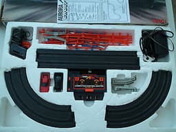 TOMY AURORA AFX GHOST RACER FERRARI PORSCHE SLOT CAR SET IDEAL RETRO XTMAS GIFT!