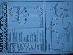 TOMY AURORA AFX GHOST RACER FERRARI PORSCHE SLOT CAR SET IDEAL RETRO XTMAS GIFT!