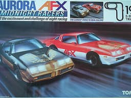 TOMY AURORA AFX MIDNIGHT RACERS TRANS AM SLOT CAR SET IDEAL RETRO XTMAS GIFT!