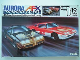 TOMY AURORA AFX MIDNIGHT RACERS TRANS AM SLOT CAR SET IDEAL RETRO XTMAS GIFT!