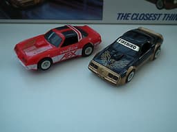 TOMY AURORA AFX MIDNIGHT RACERS TRANS AM SLOT CAR SET IDEAL RETRO XTMAS GIFT!