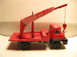 Vilmer Denmark , Thames Trader\"FALCK / ZONEN\" rescue truck with crane,mid 60\'s