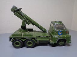 VILMER DENMARK VINTAGE 1950\'S BEDFORD MILITARY CANNON TRUCK VERY RARE ITEM GOOD