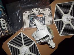 Vintage~1970s~1977~1978~Kenner~Star~Wars~TIE~FIGHTER~ship~vehicle~box~case~lot