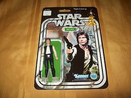 Vintage 1977 Star Wars Kenner Han Solo Action Figure MOC 12 Back