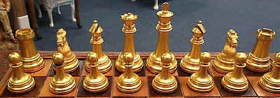 Vintage Competition Chess Set by Charles Platt c1930 with box