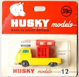 Vintage HUSKY #12 VW VOLKSWAGEN TOWER WAGON - GREAT BRITAIN - NRMIP - 1960s