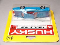 Vintage HUSKY #59 CADILLAC ELDORADO - GREAT BRITAIN - NRMIP MOC - 1960s