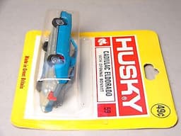 Vintage HUSKY #59 CADILLAC ELDORADO - GREAT BRITAIN - NRMIP MOC - 1960s