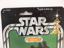 Vintage Star Wars 1977 21 Back Greedo