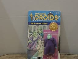 Vintage Star Wars Droids Cartoon Action Figure Sise Fromm Carded 1985 Kenner