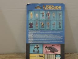 Vintage Star Wars Droids Cartoon Action Figure Sise Fromm Carded 1985 Kenner