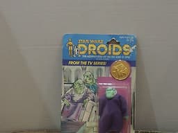 Vintage Star Wars Droids Cartoon Action Figure Sise Fromm Carded 1985 Kenner