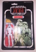 VINTAGE STAR WARS ROTJ MECCANO 45 BACK STORMTROOPER