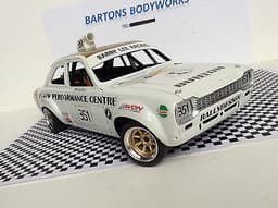 1 18 Minichamps Mk1 Escort Barry Lee 351 Burton spedeworth hotrod oval Modified