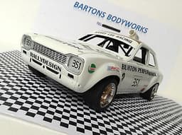 1 18 Minichamps Mk1 Escort Barry Lee 351 Burton spedeworth hotrod oval Modified
