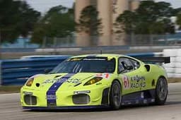 1/43 tecnomodel FERRARI F430 KROHN RISI Racing 2007 Sebring GT2 #61 ALMS IMSA GT