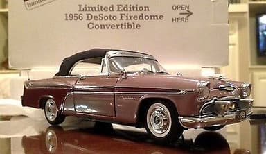 1956 DeSOTO Firedome Convertible Limited Edition Danbury Mint 1:24 MIB