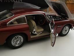1964 Aston Martin DB5 Danbury Mint Dubonnet Rosso + Original Boxes & Letters