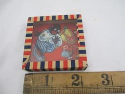 #3 Superb Black Americana Negro Image Palm Dexterity Puzzle Toy c1930s