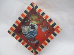 #3 Superb Black Americana Negro Image Palm Dexterity Puzzle Toy c1930s