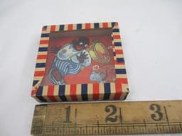 #3 Superb Black Americana Negro Image Palm Dexterity Puzzle Toy c1930s