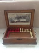 Antique Chess Set 1896 Nuremberg Chess Tournament