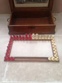 Antique Chess Set 1896 Nuremberg Chess Tournament