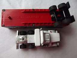 Aurora AFX Slot Car Track Cab and Trailer