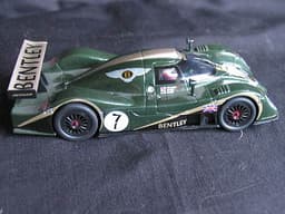 BOXED CARRERA BENTLEY EXP SPEED 8 SLOT CAR ( LE MANS 2001 Test Day )