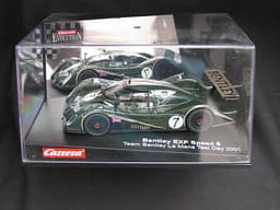 BOXED CARRERA BENTLEY EXP SPEED 8 SLOT CAR (Team Bentley Le Mans Test Day 2001)