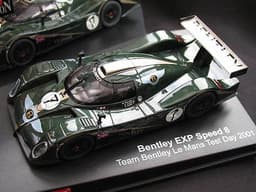 BOXED CARRERA BENTLEY EXP SPEED 8 SLOT CAR (Team Bentley Le Mans Test Day 2001)
