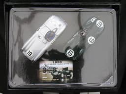 BOXED LTD EDITION SCALEXTRIC 1955 Merc Benz 300 SLR & Jaguar D Type SLOT CARS